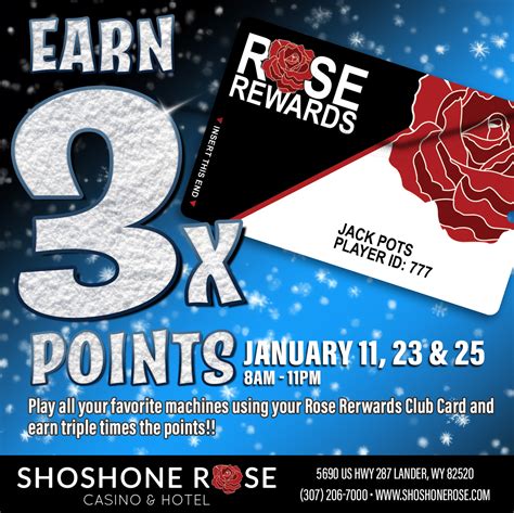 roos casino|shoshone rose casino promotions.